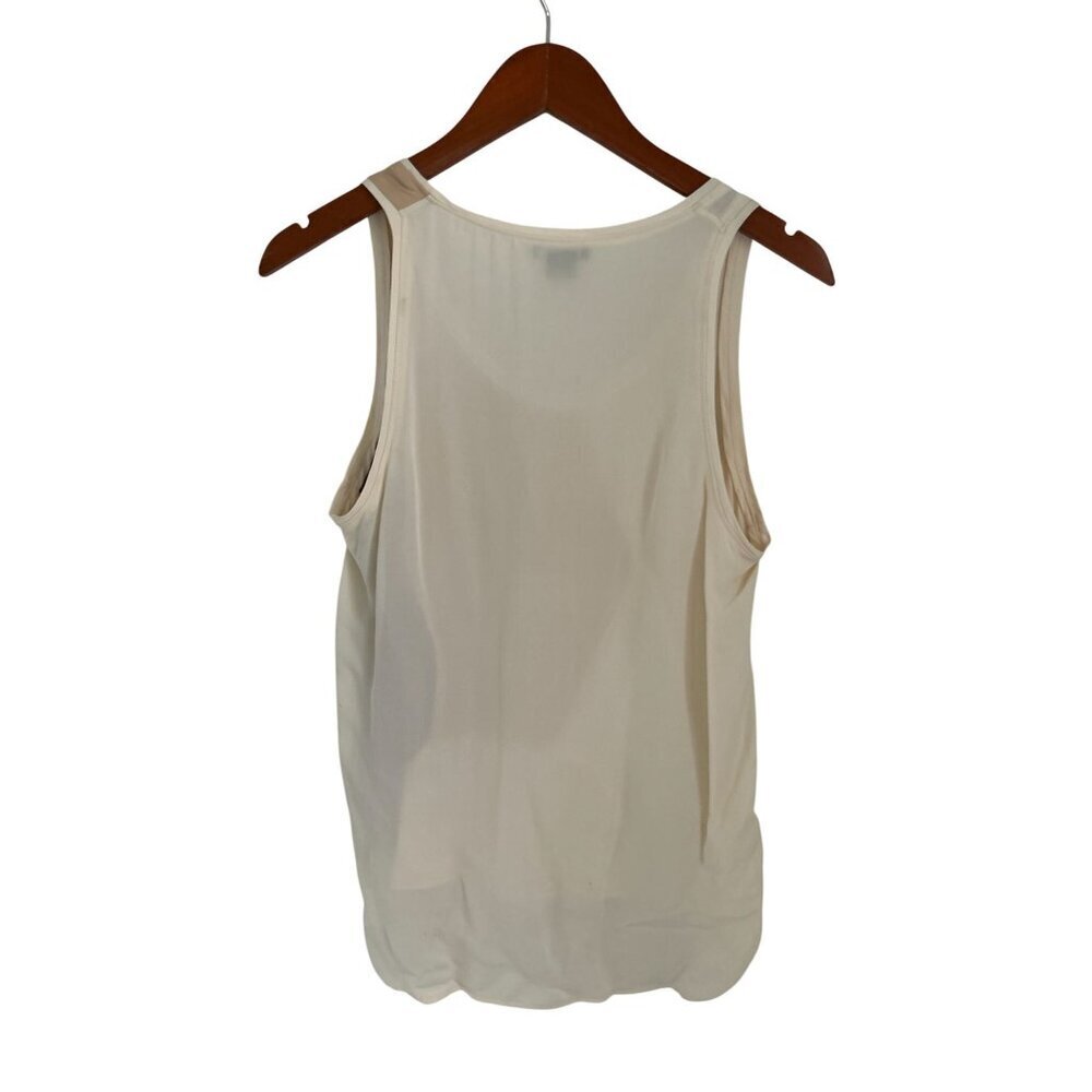 Theory 100% Silk Top Asymmetrical Patchwork Color… - image 5